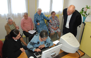 les s�niors restent connect�s !