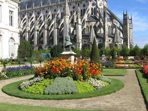 jardin de l'hotel de ville