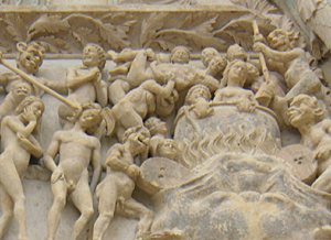 sculpture of the last judgement