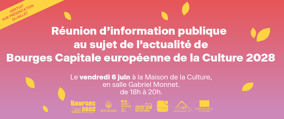 Réunion publique Bourges 2028