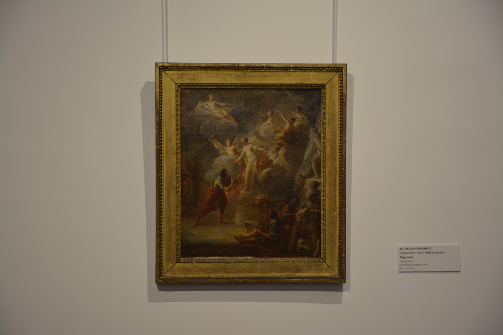 salle pour les peintures du 18ème siècle  